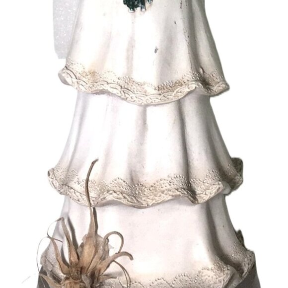 🛑 SKELETON ➕🆒 FIGURINE Bride Red Roses Halloween Day of Dead Decor 💸BUY NOW‼️ - Picture 6 of 16